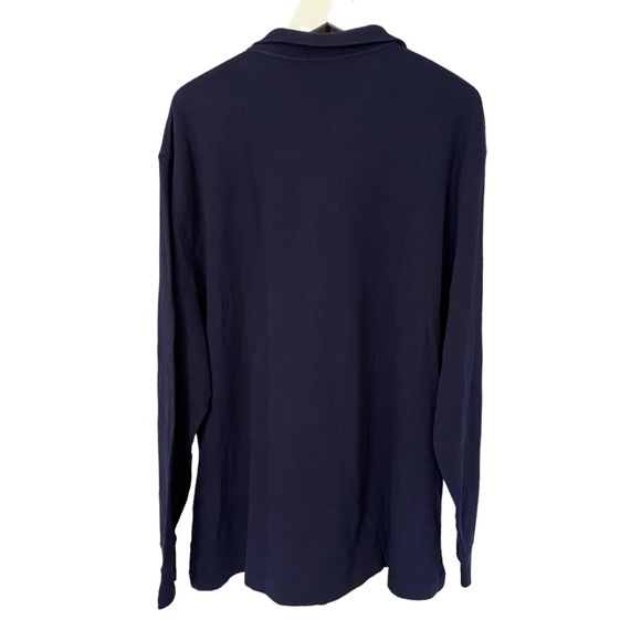 NWT Polo Ralph Lauren Classic Estate-Rib Quarter-Zip Pullover Men Size XXL Navy - Picture 4 of 15